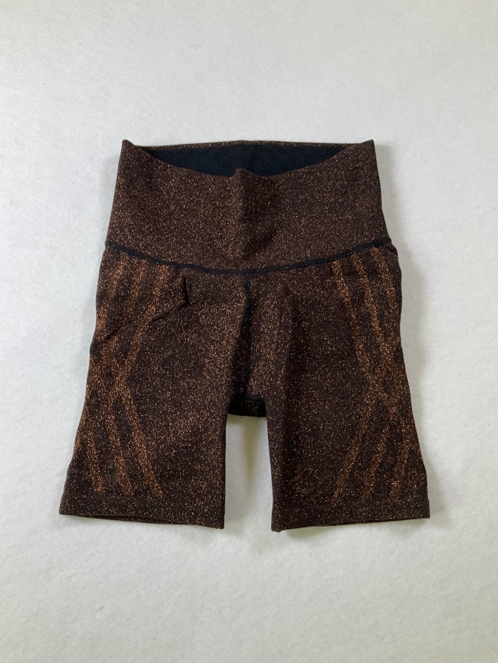 AERIE WOMEN'S OFFLINE SEAMLESS LUREX 5" BIKE/WORKOUT SHORTS~SIZE X-SMALL